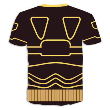 Anime My Hero Academia 6 Hawks Takami Keigo Camiseta Cosplay Fiesta 3D Impreso Casual Navidad